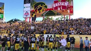 Iowa Hawkeyes celebrate 2019 Outback Bowl victory [upl. by Edras]