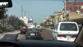 Driving Cairo القاهرة to Alexandria الإسكندرية  Egypt مصر [upl. by Alliuqa]