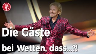 quotWetten dassquot am 25 November Das sind die Gäste • PROMIPOOL [upl. by Ettenawtna828]