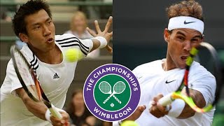 Rafael Naadal vs Paradorn Srichaphan Wimbledon 2003 HD [upl. by Nomit]