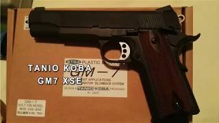 Tanio Koba GM7 XSE PFC Japanese modelgun [upl. by Halika]