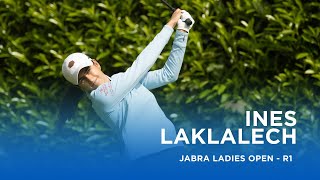 Ines Laklalech fires a 66 5 to tie the lead in France  Jabra Ladies Open [upl. by Haneen]