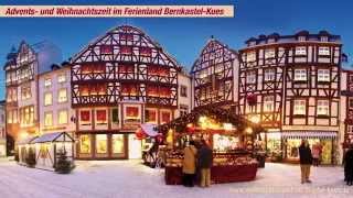 38 Weihnachtsmarkt in Bernkastel Kues 2015 [upl. by Olav]