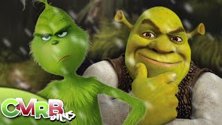 The Grinch vs Shrek Rap Battle CHRISTMAS SPECIAL [upl. by Ihcalam]