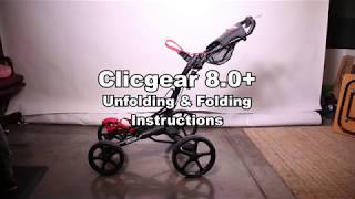 Clicgear Model 80 UNFOLDOPEN Guide [upl. by Sandra]