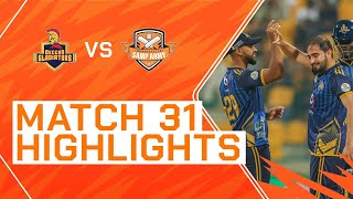 2023 Abu Dhabi T10 Match 31 Highlights Deccan Gladiators vs Morrisville Samp Army  Season 7 [upl. by Ynaffyt802]