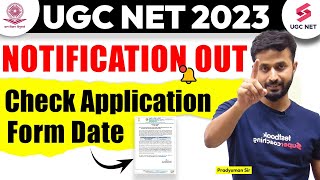 UGC NET June 2023 Notification Date Out 😲 UGC NET June 2023 I UGC NET 2023 Exam Date  Pradyumn Sir [upl. by Nihi]