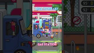 Miga Town My World 157 Update New Location  Gas Station [upl. by Hsiwhem652]