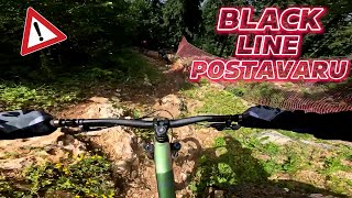 CEL MAI GREU TRASEU de DOWNHILL  Black Line Postavaru [upl. by Sheridan]