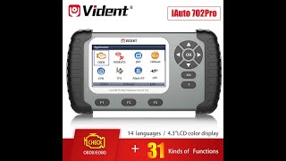 Comment enregistrer et mettre a jour VIDENT iAuto702 Pro [upl. by Amato]