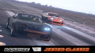 Banshee VS Jester Classic  A GTA V Video [upl. by Therine428]