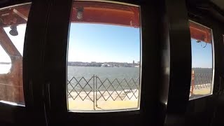 ⁴ᴷ Staten Island Ferry Full Ride from Whitehall Terminal Manhattan to St George Staten Island [upl. by Leunamesoj]