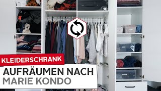 Kleiderschrank organisieren amp ausmisten Aufräumen nach Marie Kondo  OTTO [upl. by Mcginnis]