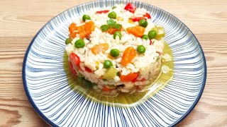 Pilaf de Orez cu Pui si Legume  Delicios  Reteta Usoara si Sanatoasa [upl. by Eberto927]