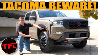 I Get HandsOn with the New 2022 Nissan Frontier Is It Finally a Tacoma Killer [upl. by Eessej]