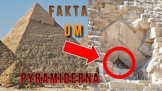 10 fakta om Egyptens pyramider Egypten historia [upl. by Anaidirib]