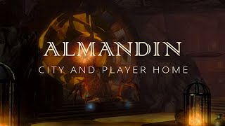 Skyrim Mod I PS4 I Almandin Player Home And City Worldspace I WIP [upl. by Ssalguod]