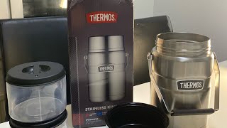 Thermos Stainless King 47 ounce unboxing video 001 [upl. by Cull769]