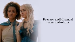 Daenerys and Missandei scenes and twixtor [upl. by Pardo947]