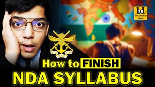 How to Finish NDA 2 2024 Syllabus  NDA Preparation NDA important Topics  Shubham Varshney SSB [upl. by Rieger]