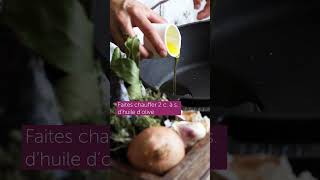 Recette de la ratatouille  Pourdebon [upl. by Etteniotna]