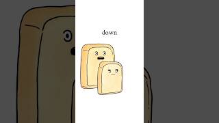 Bread Falling Over meme animated [upl. by Ecallaw]