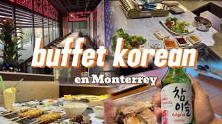 Buffet de comida Coreana WON KOREAN En Monterrey vale la pena [upl. by Peonir]