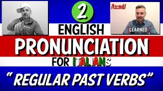 Pronuncia INGLESE per ITALIANI 2  VERBI regolari  DA VEDERE [upl. by Craven855]