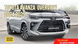 New 2024 Toyota Avanza Overview [upl. by Gerbold]