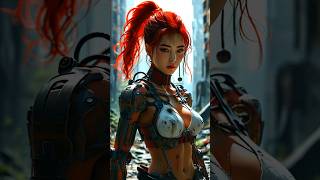 Al VIDEO지구를 구하러 미래에서온 사이보그들 Cyborgs from the future to save the Earth ai aivideo aigirl [upl. by Armitage]