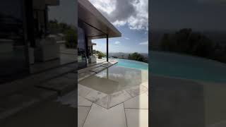 A Tour of Paradise The Garden and Infinity Pool of a Luxurious Home infinitypool exteriordesign [upl. by Athey]