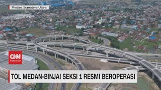 Tol MedanBinjai Seksi 1 Resmi Beroperasi [upl. by Ahsaele423]