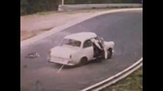 Nurburgring Nordschleife Crashes 1970 at Adenauer Forst NEW  More crashes [upl. by Reede]