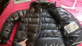 Mens Moncler MAYA Jacket Review AND Tips on How to Spot Fakes [upl. by Kam933]