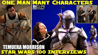 TEMUERA MORRISON Interview Boba Fett amp Jango Fett  Star Wars 100 Interviews [upl. by Romeu]