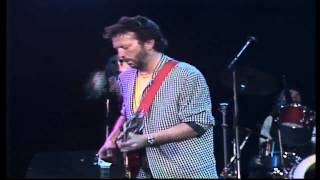 George Harrison amp Eric Clapton While My Guitar Gently Weeps Live 1987 [upl. by Eilsew]