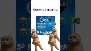 Comparativo de taças da copa do Brasil Cruzeiro x atlético mineiro Cruzeiro cabuloso shorts meme [upl. by Brod315]