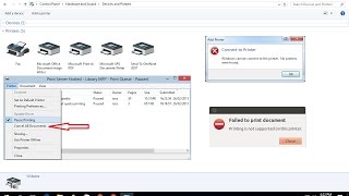 How to Fix All Printer Printing Issues In Windows PC Easy [upl. by Botti]