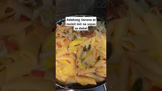 Adobong ilocano at mainit init na Sopas sa Dubai [upl. by Alyakcm]