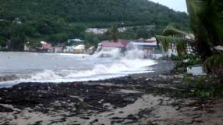 Cyclone Earl à Deshaies en Guadeloupe [upl. by Bekelja376]