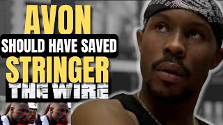 The Wire Avon Should Have Saved Stringer Avon Barksdale Stringer Bell Stringer Killed [upl. by Avrenim645]