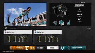 EPIC COASTAL CAROLINA WIN  CFB 25 [upl. by Stichter]