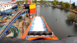 Stormforce 10 On Ride POV  Drayton Manor [upl. by Dempsey]