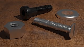 FreeCAD FastenersBoltsNutsWashers Fast and EasyJOKO ENGINEERING [upl. by Aruon]