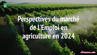 Les intentions d’embauche en agriculture en 2024 [upl. by Aiehtela597]