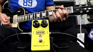 pedals1  MXR DISTORTION [upl. by Ecerehs]