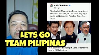 Tito Sotto kumpirmado na kasama sa PBBM ticket Abby Binay Lito Lapid mukhang makakasama rin [upl. by Trefler978]