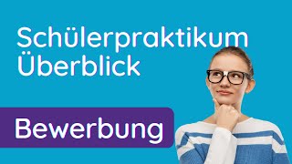 Bewerbungstipps ✅ für dein Schülerpraktikum [upl. by Argent]