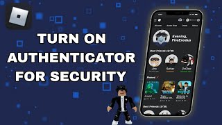 How To Turn On Authenticator For Security On Roblox App [upl. by Eelrac]