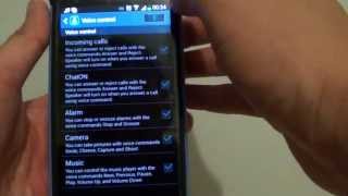 Samsung Galaxy S4 How to Answer Phone Call With Voice Command Using Answer or Reject With Demo [upl. by Ahsrop]